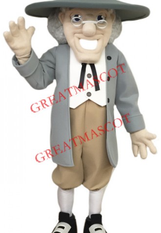 School Quaker Mascot Costume