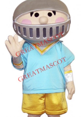 Little Boy Knight Mascot Costume