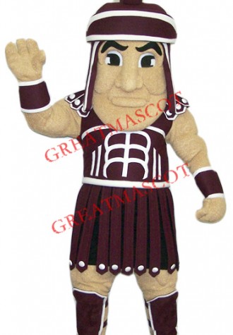 High Quality Spartan Mascot Costume