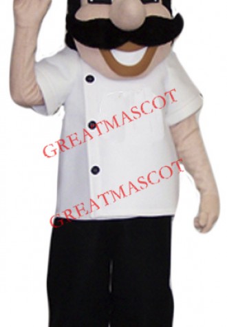 Professional Quality Chef Mascot Costume