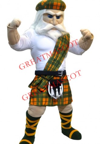 High Quality Highlander Mascot Costume