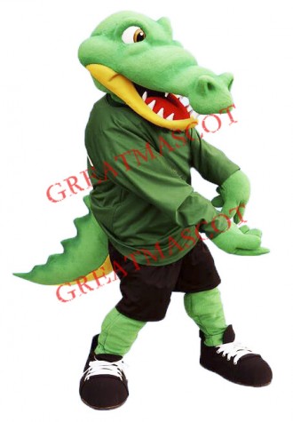 High Quality Alligator Mascot Costume