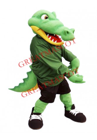 High Quality Alligator Mascot Costume