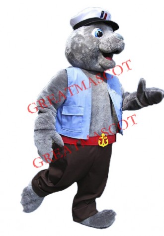 Cute Seal Mascot Costume