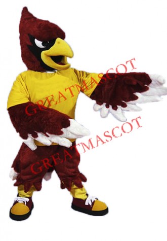 Bird Cardinal Mascot Costume