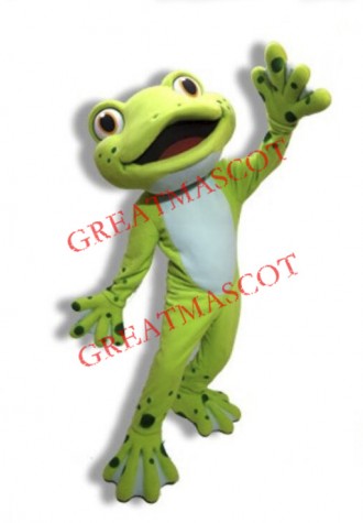 School Frog Mascot Costume
