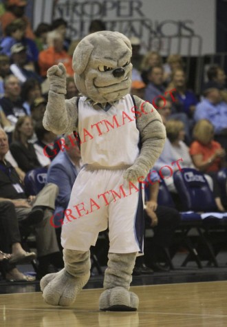 College Bulldog Mascot Costume