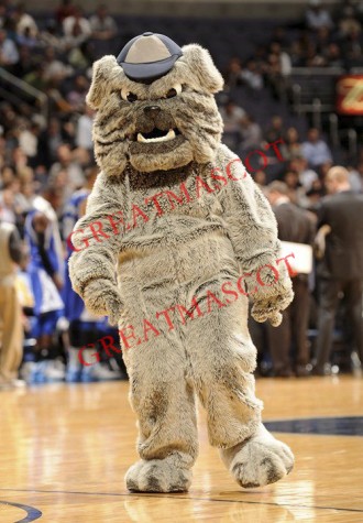 School Bulldog Mascot Costume