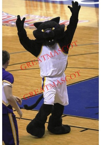College Black Panther Mascot Costume