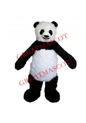 Adult Size Fancy Panda Mascot Costume