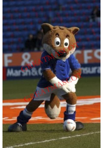 Adult Football Fox Mascot Costume