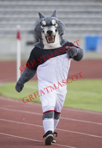 Football Wolf Mascot Costume