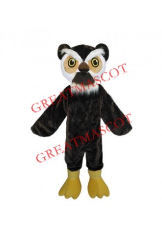 Adult Size Fancy Owl Mascot Costume Carnival Dress