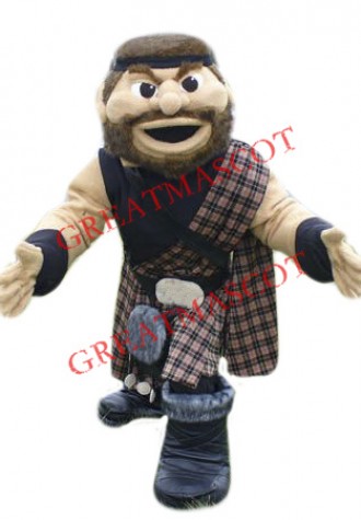 College Highlander Mascot Costume