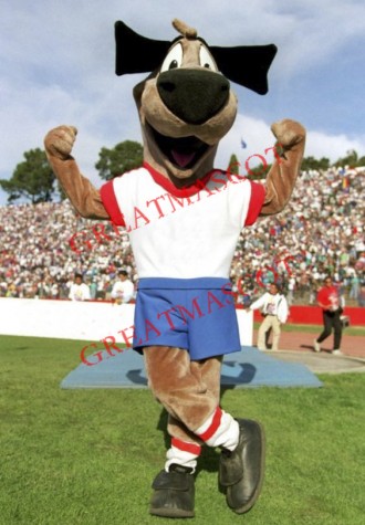 Soccer Dog Mascot Costume