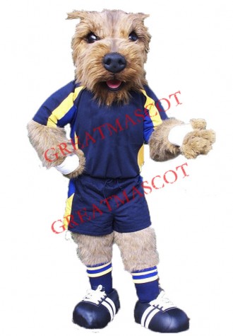 Football Dog Mascot Costume