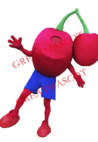 High Quality Cherry Mascot Costume