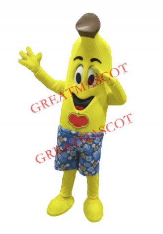 High Quality Banana Mascot Costume