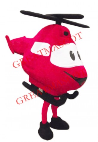 High Quality Helicopter Mascot Costume