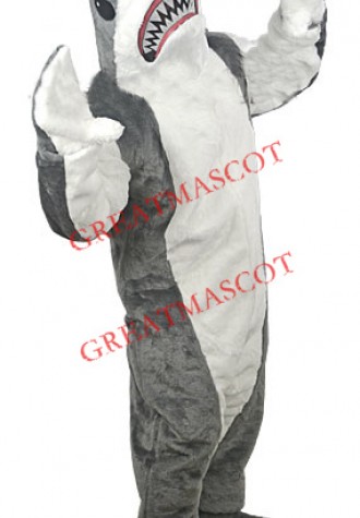 Deluxe Shark Mascot Costume