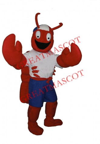 Sport Lobster Mascot Costume