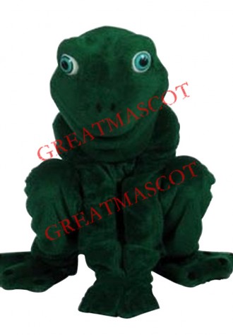 High Quality Realistic Frog  Mascot Costume