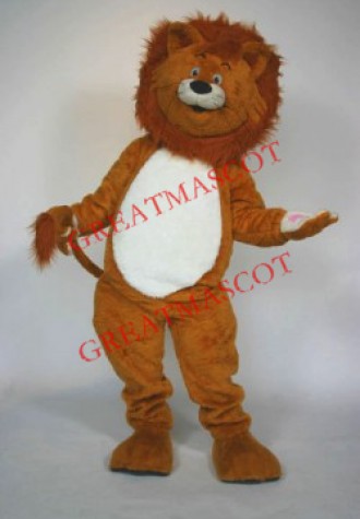 High Quality Realistic Lion Mascot Costume