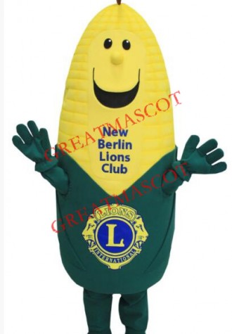 Happy Corn Mascot Costume