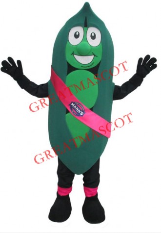 Pea Mascot Costume