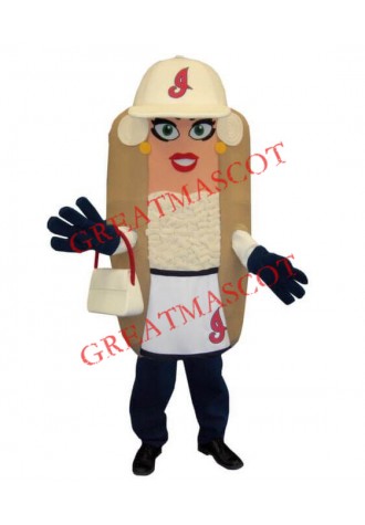Beautiful Hotdog Mascot Costume