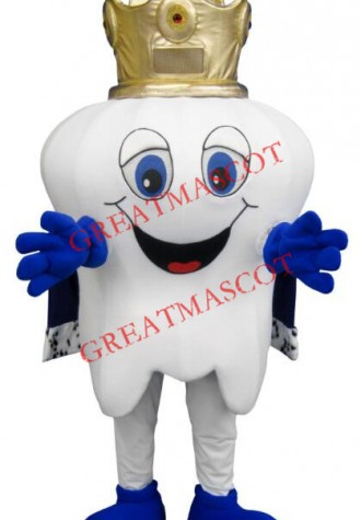 Happy Tooth Mascot Costume