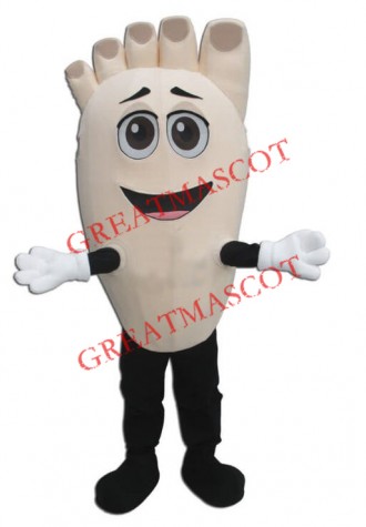 Foot Mascot Costume