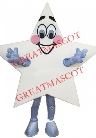 Happy Star Mascot Costume