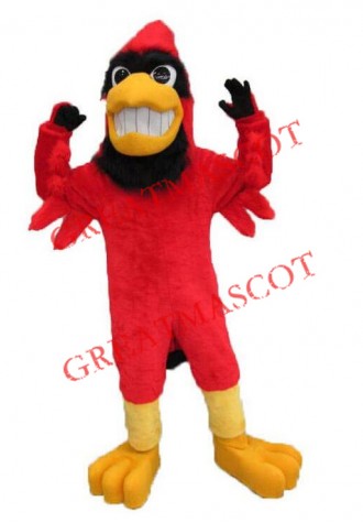 College Lightweight Red Cardinal Mascot Costume