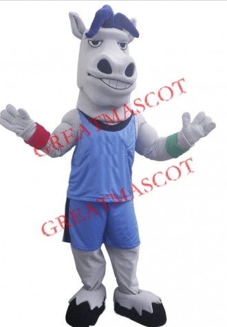 Sport Lightweight Horse Mascot Costume