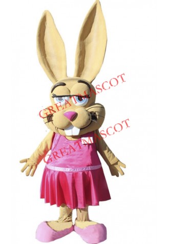 Beautiful Jackrabbit Mascot Costume