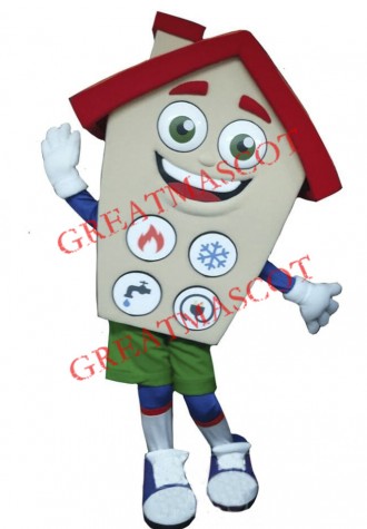 High Quality Lightweight House Mascot Costume