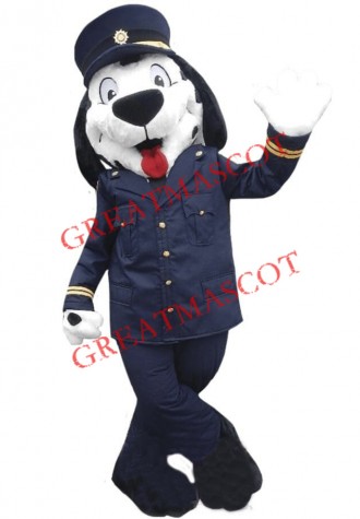 Uniform Dog Mascot Costume