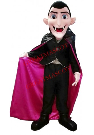 Dracula Vampire Mascot Costume