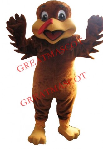 Turkey Mascot Costume Adult Animal Costume