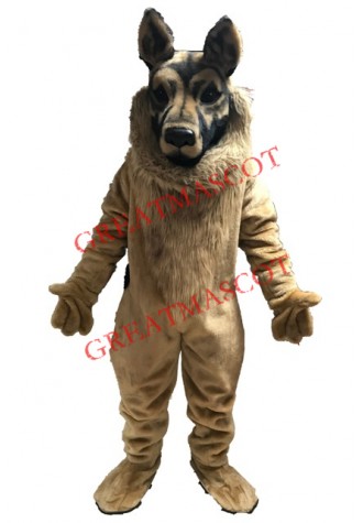 Black Poodle Dog Mascot Costume