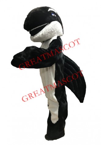 Killer Whale Mascot Costume