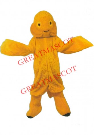 Gold Fish Mascot Costume