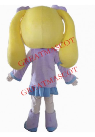 Lovely Girl Mascot Costume