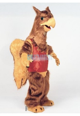 Griff Griffin Owl Mascot Costume