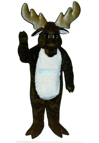 Monty Moose Mascot Costume