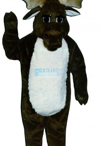 Monty Moose Mascot Costume