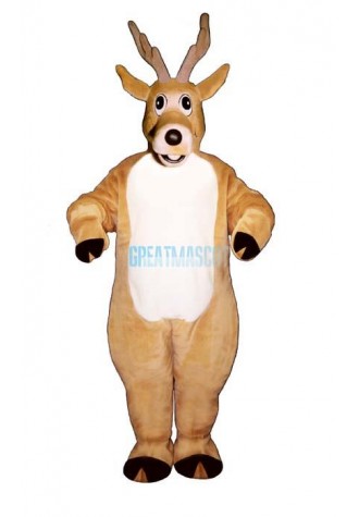 Jolly Reindeer Mascot Costume