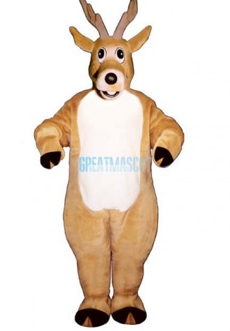 Jolly Reindeer Mascot Costume