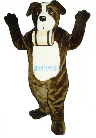 St. Bernard Dog Mascot Costume